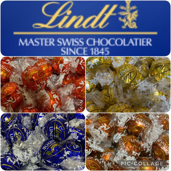 リンツ (Lindt) チョコレート リンドール ゴールド 4種類アソート 詰め合わせ 個包装 600gバレンタイン プレゼント お祝い デザート ご褒美　盛り合わせ　高級　コストコ　リンドール　人気　送料無料　有名　チョコレート　チョコ 母の日 父の日