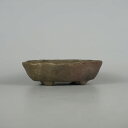 盆栽鉢 文山 越前文山 小型 長辺 約 14cm 鯖江園芸 木瓜鉢 泥物 現品 新品 送料無料