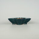 盆栽鉢 憲 乃 辻憲昌 中型 長辺 約23cm 木瓜鉢 釉薬 現品 新品 送料無料