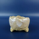 盆栽鉢 竹鳳 落款なし 小鉢 長辺 約 5.6cm 丸鉢 釉薬 現品 新品