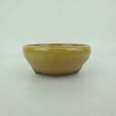 盆栽鉢 万古焼 萬古 小型 長辺 約11cm 丸鉢 釉薬 新品 数量物