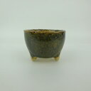 盆栽鉢 信楽焼 小鉢 長辺 約7.5cm 丸鉢 信楽 楽風 鉢 釉薬 観賞用 現品 新品