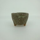 盆栽鉢 信楽焼 小鉢 長辺 約7.6cm 丸鉢 信楽 楽風 鉢 釉薬 観賞用 新品 数量物