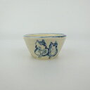 盆栽鉢 ゆうき祥石 小鉢 長辺 約 4.6cm 丸鉢 絵鉢 猫 ネコ ねこ 釉薬 観賞用 現品 新品