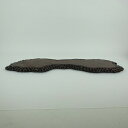 【中古】花台 地板 卓 長辺 約40cm 飾台 網目 木製 小品卓 盆栽台 現品 中古品 送料無料