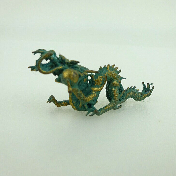 盆栽飾り 盆景 龍 長辺 約4.8cm 添配 リュウ 竜 銅製 金属製 彫刻 盆栽 枯山水 景色 飾り 添え 置き物 小物 ミニ庭園 風景 ミニチュア フィギア...