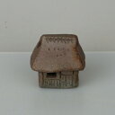 盆栽飾り 盆景 くずや 文山 越前文山 高さ 約4.3cm 添配 ミニチュア 茅舎 家屋 家 盆栽 枯山水 景色 飾り 添え 置き物 小物 ミニ庭園 風景 フィ...