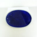 【中古】 水盤 萬古 落款なし 中型 長辺 約 31.5cm 楕円 鉢 水石 盆栽 花器 現品 中古 送料無料