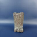 【中古】 盆栽鉢 十王堂 松泉作 小型 高さ 約 10cm 丸鉢 泥物 現品 中古鉢