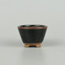 【中古】盆栽鉢 常滑 光峰 豆鉢 長辺 約4.7cm 丸鉢 釉薬 現品 中古鉢