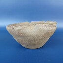 【中古】盆栽鉢 美芸 小鉢 長辺 約9.7cm 丸鉢 変形 泥鉢 現品 中古鉢