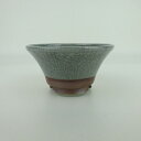 【中古】 盆栽鉢 昇寿 小鉢 長辺 約8.5cm 丸鉢 落款なし 釉薬 現品 中古鉢