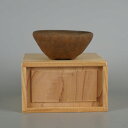 【中古】盆栽鉢 和雀 小鉢 長辺 約 9cm 丸鉢 泥物 箱付 観賞用 現品 中古鉢