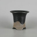 【中古】 鉢 植木鉢 寿悦 小鉢 高さ 約 8.7cm 丸鉢 釉薬 現品 中古鉢