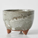 盆栽鉢 山野草鉢 信楽焼 楽風ミニ鉢 手作り足付き 小 幅 約 7cm 高さ 約 5cm 2号 〜 2.5号 ミニミニ ミニ 鉢 ミニ盆栽鉢 盆栽用 山野草 和...