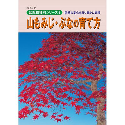 楽天盆栽妙 楽天市場店盆栽道具 【書籍】盆栽 山もみじ・ぶなの育て方本 ブック 近代出版