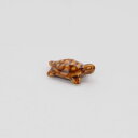 盆栽 添景 万古焼 添景 茶 豆 亀 3個セット 幅5cm×奥行3cm×高さ1.7cm 盆栽添え物 盆栽小物 陶器 盆栽 苔盆栽 盆栽飾り 盆栽妙