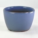 盆栽鉢 万古焼 キンヨー2.5号丸切立 幅8cm奥行8cm高さ5.3cm 植木鉢 山野草鉢 陶器鉢 盆栽 苔盆栽 観葉植物 多肉植物