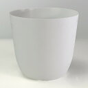 プラ鉢 3号 スタンダード丸鉢リーフ模様 ホワイト 3.5TKM 幅9.2cm×高さ8.5cm ミニ盆栽 ミニ観葉 多肉植物 塊根植物 苔盆栽 プラスチック鉢 ...