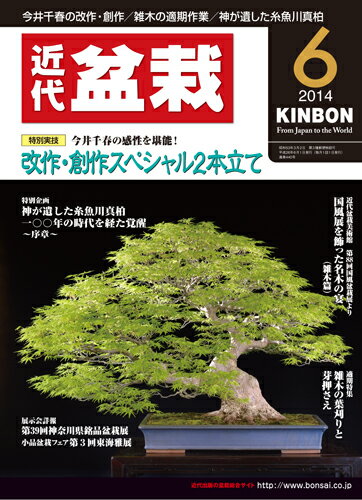 月刊「近代盆栽」2014年6月号
