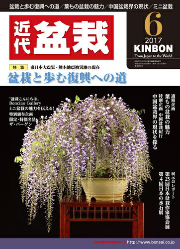 月刊「近代盆栽」2017年6月号