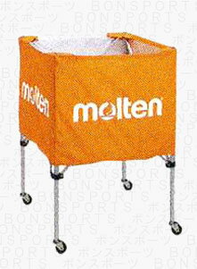 molten(モルテン) バスケ ミニバス用 ボールカゴ（オレンジ）[BK20HLO] 【バスケットボール 用品】ボールカゴ ボールかご ボールケース