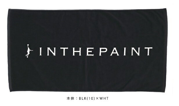 IN THE PAINT(インザペイント） 2023SS バスケット バスタオル　ITP23347-60×120cm  バスケ タオルビックタオル スポーツタオル 小物　アクセサリー