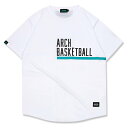 【3色展開！】前後ともに存在感◎！ARCH(アーチ） バスケットボール Tシャツ T123-120-121-122 【バスケットボール】バスケットボールウェア 半袖Tシャツ プラクティス シャツ