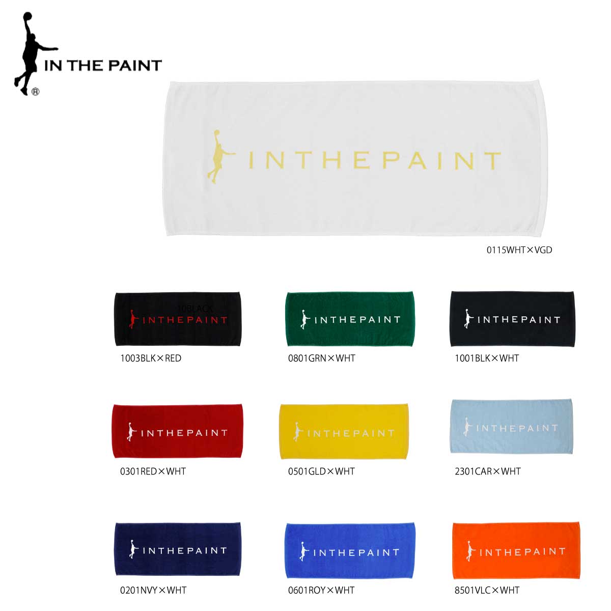 【10色展開 】IN THE PAINT インザペイント 2024SS バスケット スポーツタオル ITP24309-34 84cm] 【バスケットボール】 バスケ タオルフェイスタオル スポーツタオル 小物 アクセサリー