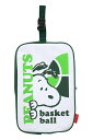 期間限定でお買い得!【3色展開!】スヌーピー!BALL LINE & PEANUTS(ボールライン&ピーナッツ) バスケットボール スヌーピー シューズケース[...