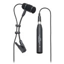 オーディオテクニカ PRO35 コンデンサーマイク XLR 金管楽器用/サックス/トランペット/楽器用マイクホルダー付属/バックエレクトレット/単一指向性 / 145dBの高耐入力 / ローカットスイッチ/ウインドスクリーン付属/ファントム電源対応 / 【国内正規品】 ブラック