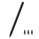 【全機種対応】スタイラスペン KINGONE タッチペン iPad/スマホ/タブレット/iPhone対応 たっちぺん 極細 超高感度 磁気吸着機能対応 ipad ペン USB充電式 スマホ ペン(2)