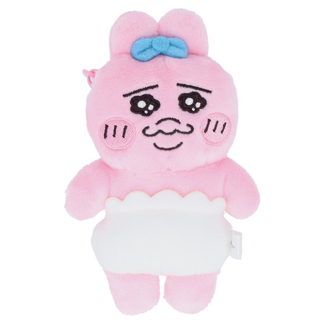 [サンスター文具] おぱんちゅうさぎ キーホルダー ぬいぐるみ おぱんちゅうさぎんぽちゃむステーショナリー おぱんちゅうさぎ S8345848