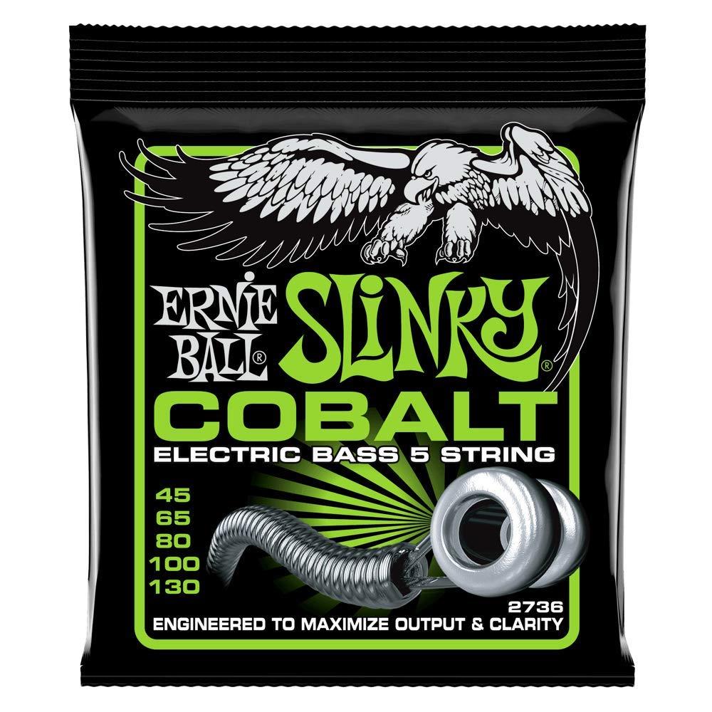 【正規品】 ERNIE BALL 2736 ベース弦 5弦 (45-130) 5-STRING COBALT SLINKY BASS コバルト・スリンキー・ベース