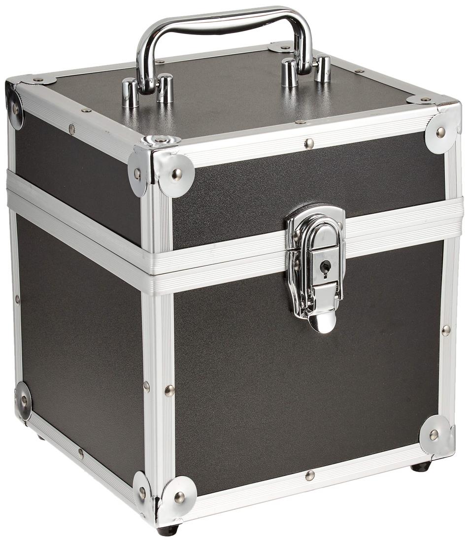 CNB レコードケース EP 7インチ用 収納枚数 約70枚 EPC-70 ブラック