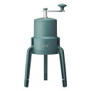 ドウシシャ 氷かき器 手動 LivE 【かちわり手動かき氷器】 収納袋付き 製氷カップ付き グリーンIS-D-20GR