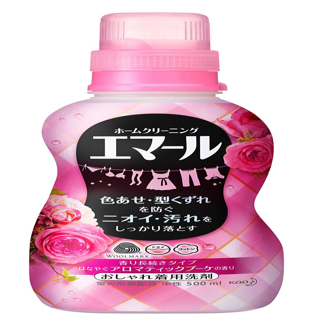 エマール 洗濯洗剤 液体 おしゃれ着用 アロマティックブーケの香り 本体 500ml