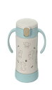 リッチェル トライ 保冷ストローマグSD ライトブルー 1個 300ml 7カ月