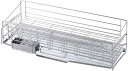 下村企販 容量を増やせる 伸縮 水切りラック 奥行58cm 【日本製】 シンク上 食器と鍋を分けて水切りできる 5連グラスホルダー・箸ポケット付き 台所 水切り...