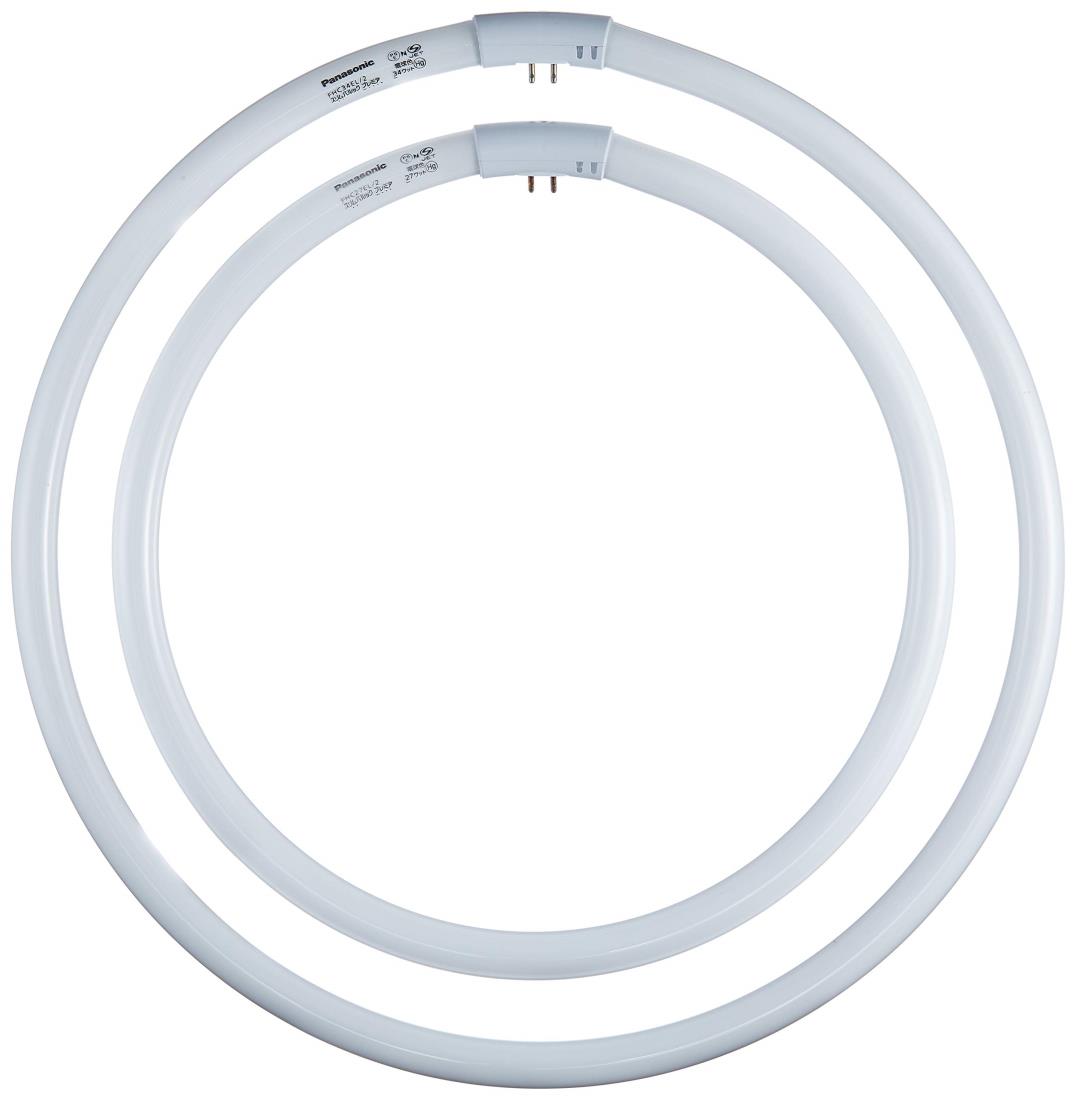 パナソニック 丸形スリム蛍光灯(FHC) 27形+34形 2本入 電球色 スリムパルックプレミア FHC2734EL22K