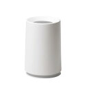 ideaco(イデアコ) ゴミ箱 丸形 6L 直径20✕高さ30cm TUBELOR white (チューブラー ホワイト)