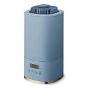 【寝室・リビング兼用加湿器】ドウシシャ 加湿器 スチーム式 容量3L アロマケース付 木造7畳 プレハブ11畳 加湿量400ml/h 加湿切替3段階 連続加湿時...