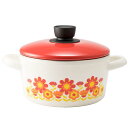 富士ホーロー(Fuji Horo) キャセロール 20cm メモリーズ サンフラワー FJ-20W SF