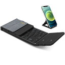 Ewin Bluetooth キーボード 折り畳み式 ワイヤレス 3つデバイス同時切替可能 フルサイズ タッチパッド搭載 無線 Type-C充電式 Windows/Mac/iOS/Android対応 パソコン タブレット スマホ用 静音 軽量 携帯便利 日本語説明書付き(2)