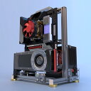 アルミニウム合金 オープンフレーム PCケース DIY マザーボード用...(2)