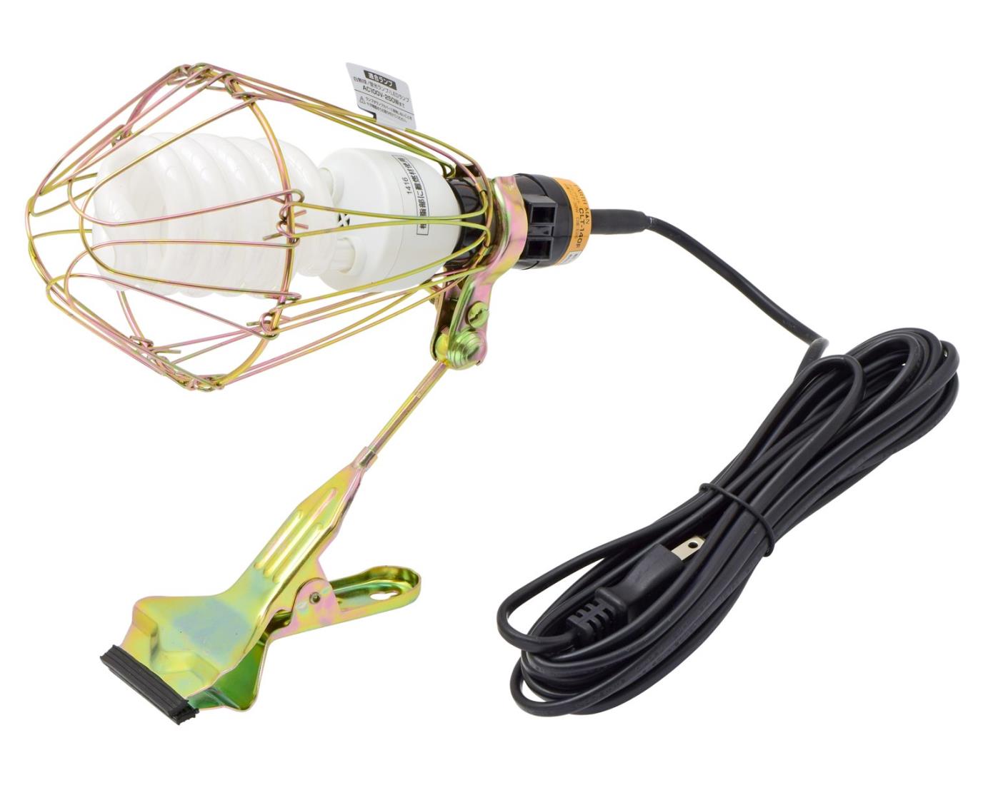 高儀(Takagi) EARTH MAN 蛍光灯クリップライト32W CLT-140F【連結コンセント付】【口径E26】【照射角度..