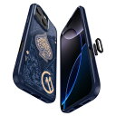 【c11 シリーズ Fearless エディション】Spigen iPhone 16 Pro ケース MagSafe対応 カメラコントロール対応 立体的プリント ストラップホール 米軍MIL規格 ウルトラ・ハイブリッドT・マグフィット ACS09228 (c11 フィアレス)