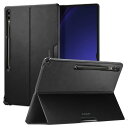 Spigen Galaxy Tab S10 Ultra ケース Galaxy Tab S9 Ultra ケース スリム 軽量 耐衝撃 擦り傷防止 過熱防止 シン・フィット・プロ ACS06834 (ブラック)