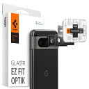 Spigen Google Pixel 8 カメラフィルム Glas.tR EZ Fit Optik 保護 Pixel8 対応 カメラ レンズ 2枚入(2)