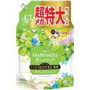 レノア ハピネス 夢ふわタッチ 柔軟剤 ナチュラルシリーズ シャインマスカット 詰め替え 1,620mL